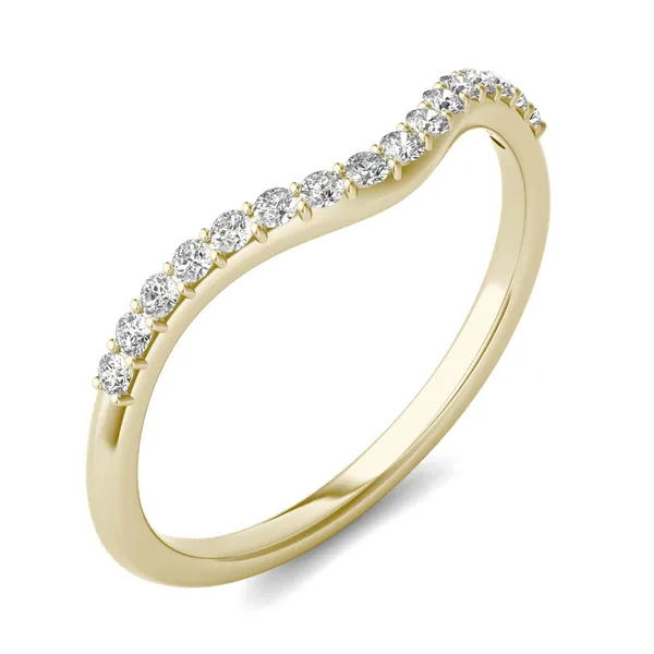 Oval Signature Accented Halo Mini Matching Band (Forever One™)