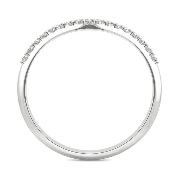 Pear Signature Accented Halo Classic Matching Band