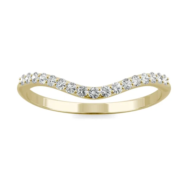 Pear Signature Accented Halo Classic Matching Band