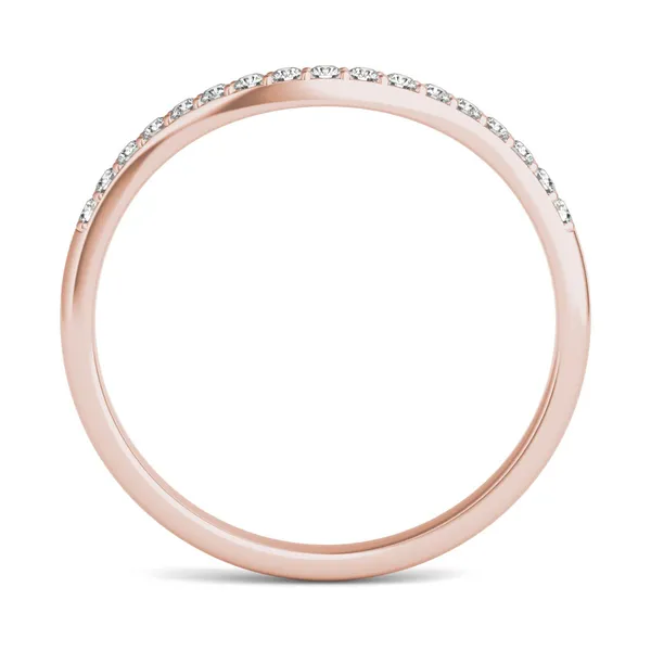 Round Hearts & Arrows Signature Petite Side-Stone Classic Matching Band