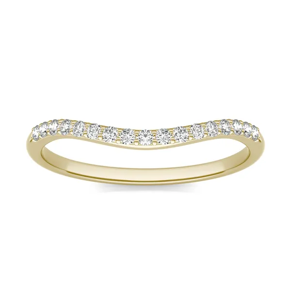 Round Hearts & Arrows Signature Petite Side-Stone Classic Matching Band