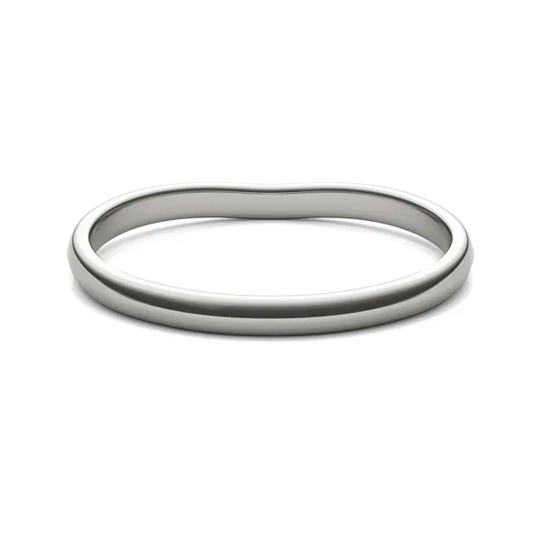 Round Hearts & Arrows Signature Solitaire Petite Matching Band