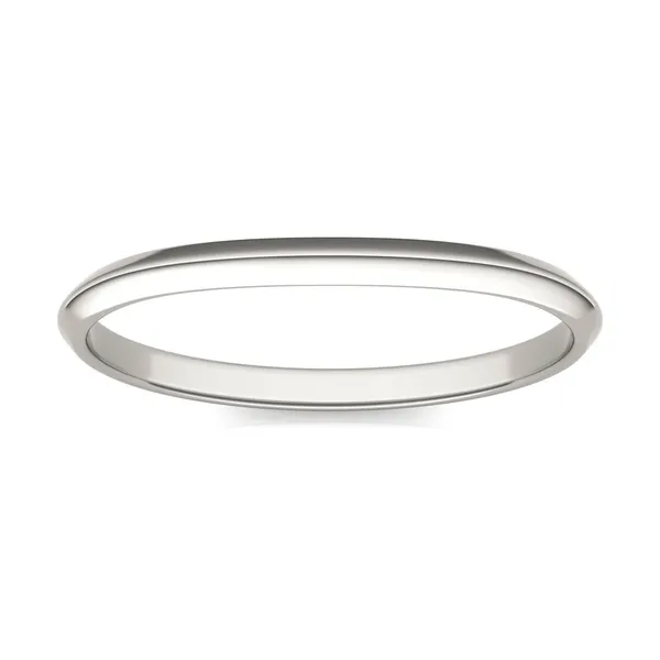 Round Hearts & Arrows Signature Solitaire Classic Matching Band