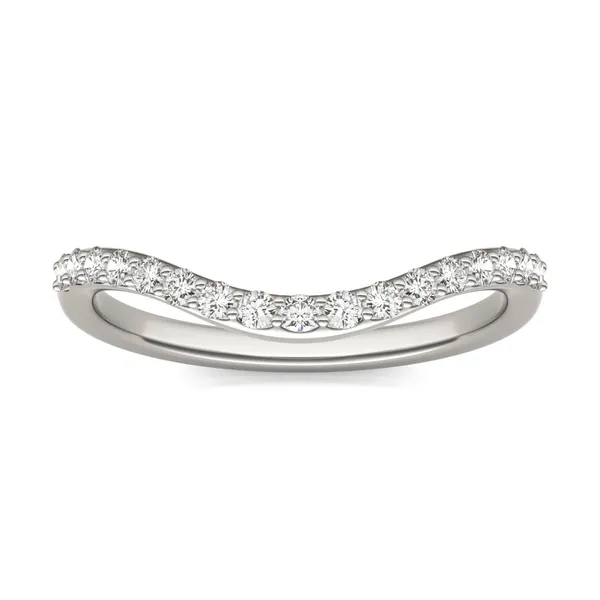 Elongated Cushion Signature Petite Side-Stone Classic Matching Band