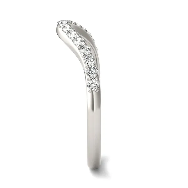 Elongated Cushion Signature Petite Side-Stone Bold Matching Band