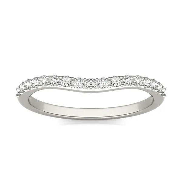 Emerald and Radiant Signature Petite Side-Stone Classic Matching Band