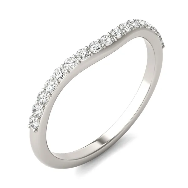 Emerald and Radiant Signature Petite Side-Stone Classic Matching Band