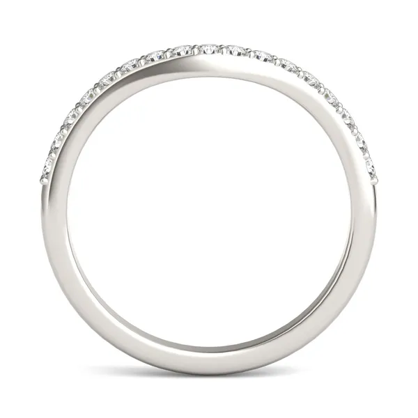 Emerald and Radiant Signature Petite Side-Stone Classic Matching Band