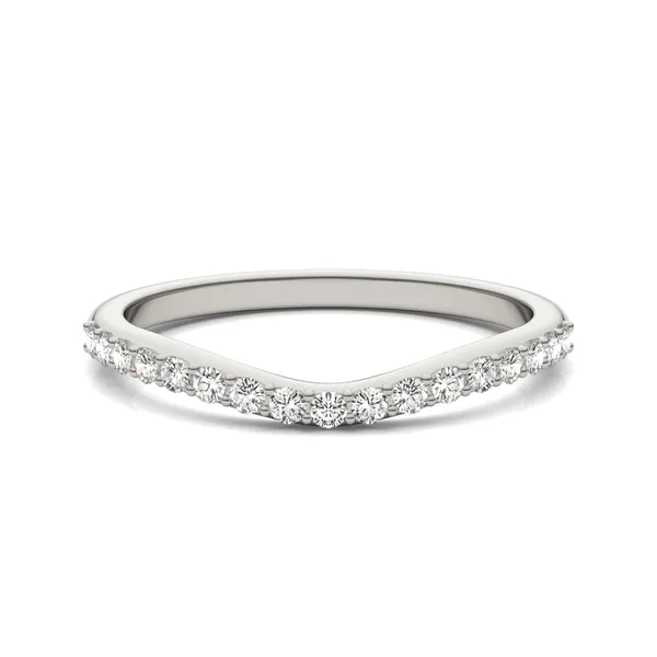 Emerald and Radiant Signature Petite Side-Stone Classic Matching Band