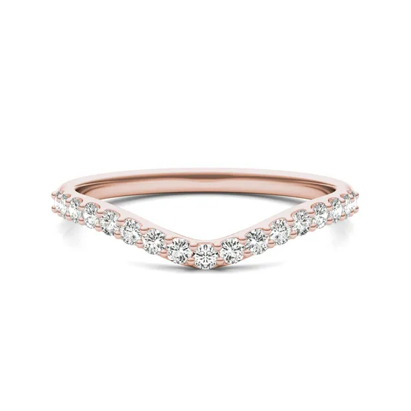 Emerald and Radiant Signature Petite Side-Stone Bold Matching Band