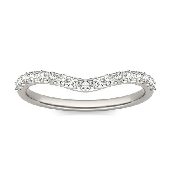 Emerald and Radiant Signature Petite Side-Stone Bold Matching Band