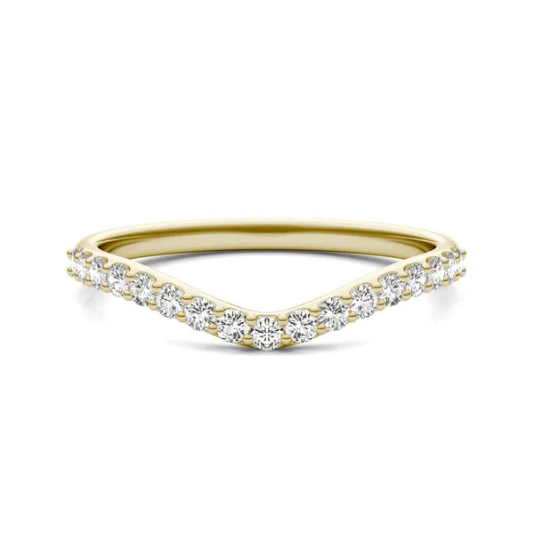 Emerald and Radiant Signature Petite Side-Stone Bold Matching Band