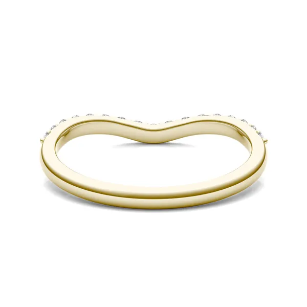 Emerald and Radiant Signature Petite Side-Stone Bold Matching Band
