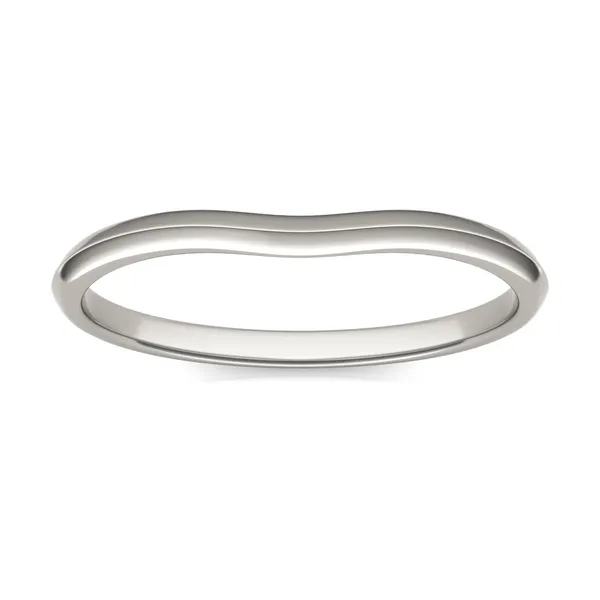 Oval Signature Solitaire Petite Matching Band