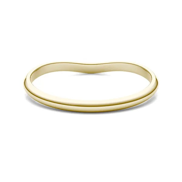 Oval Signature Solitaire Classic Matching Band (14k Gold)