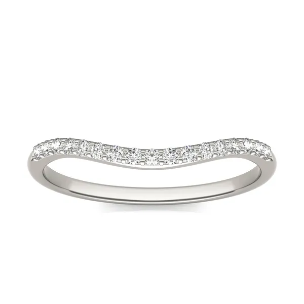 Cushion Hearts & Arrows Signature Petite Side-Stone Classic Matching Band