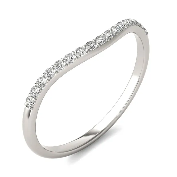 Cushion Hearts & Arrows Signature Petite Side-Stone Classic Matching Band