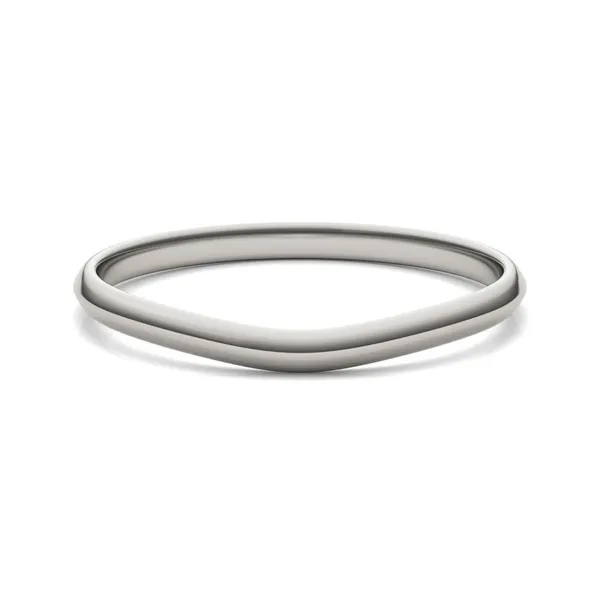 Cushion Hearts & Arrows Signature Solitaire Petite Matching Band