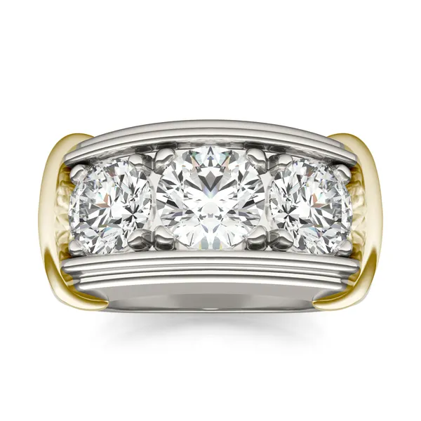Maximus Three-Stone Ring