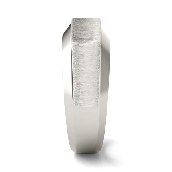 Asymmetrical Princess Signature Ring