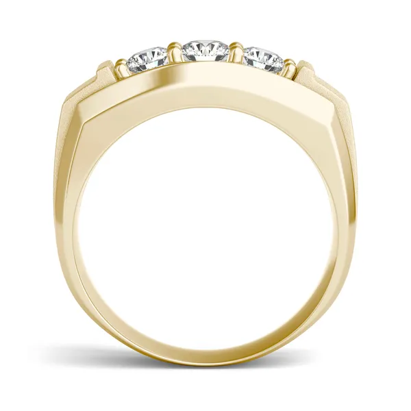 Triad Signature Men's Wedding Ring