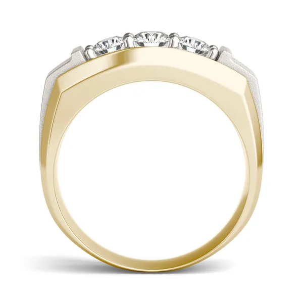 Triad Signature Men's Wedding Ring