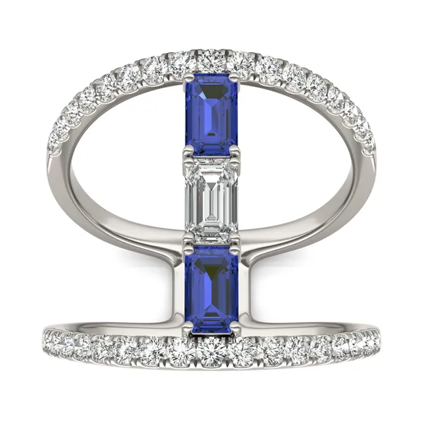Sapphire Journey Statement Ring