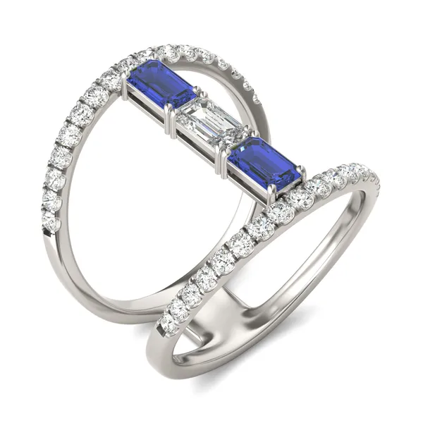 Sapphire Journey Statement Ring