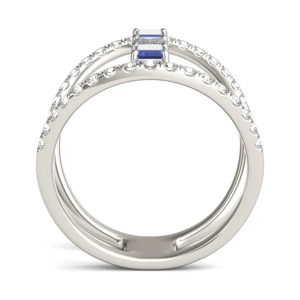 Sapphire Journey Statement Ring