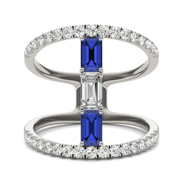 Sapphire Journey Statement Ring