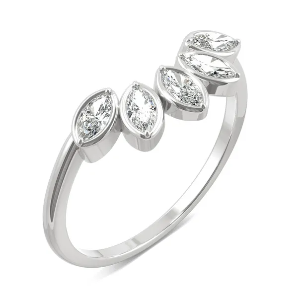 Tulip Curved Wedding Ring