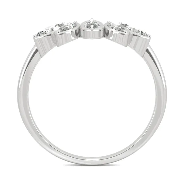 Tulip Curved Wedding Ring