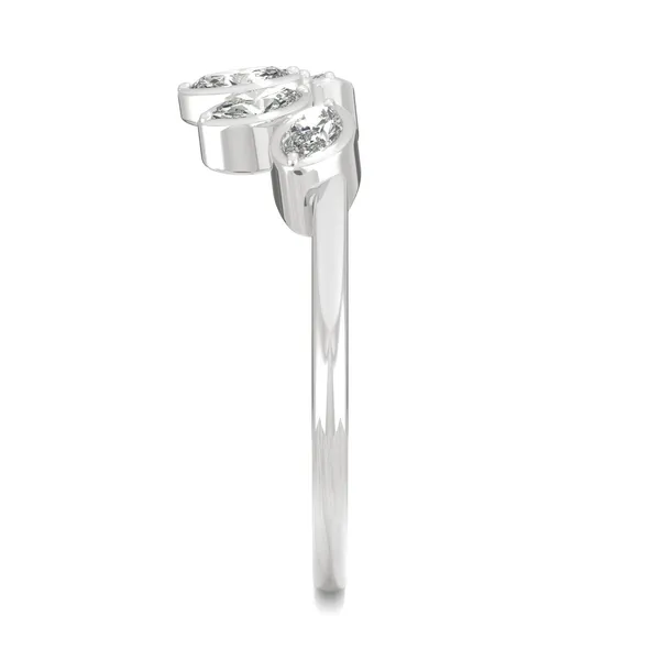 Tulip Curved Wedding Ring