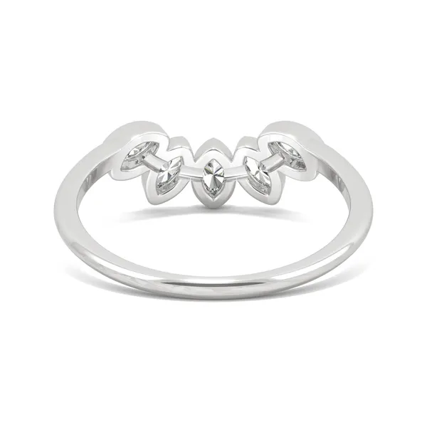 Tulip Curved Wedding Ring
