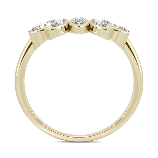 Tulip Curved Wedding Ring