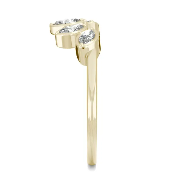 Tulip Curved Wedding Ring