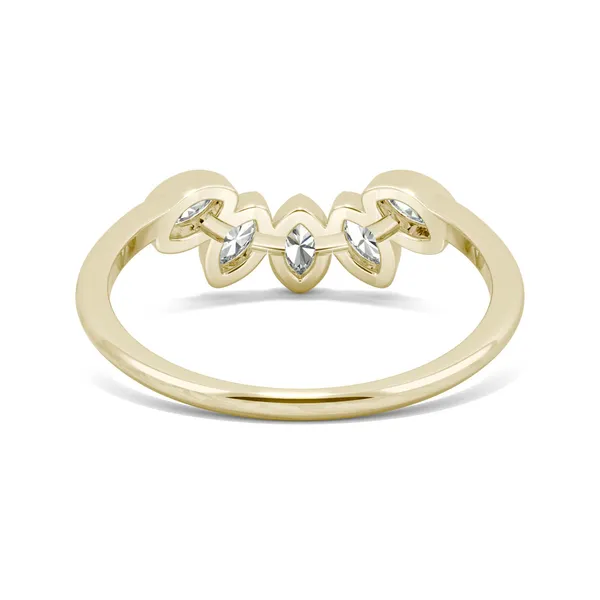 Tulip Curved Wedding Ring