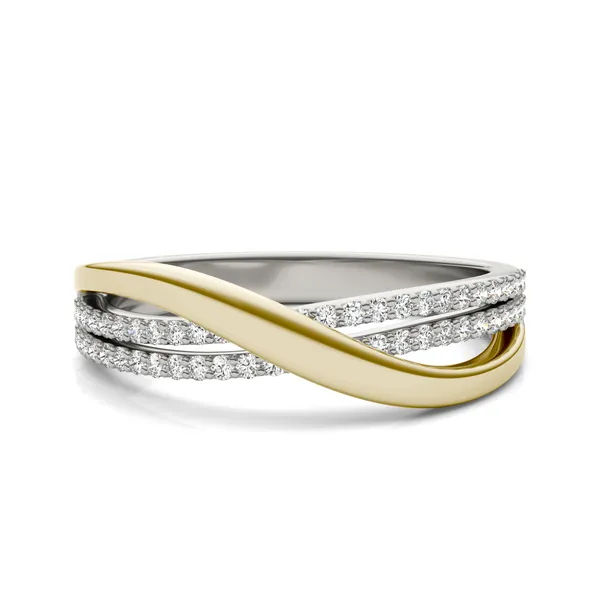 Chic Crossover Ring