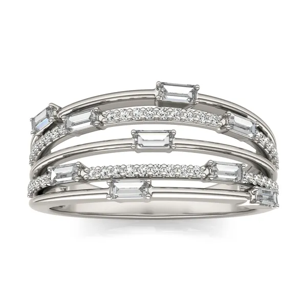 Illusion Stacked Ring
