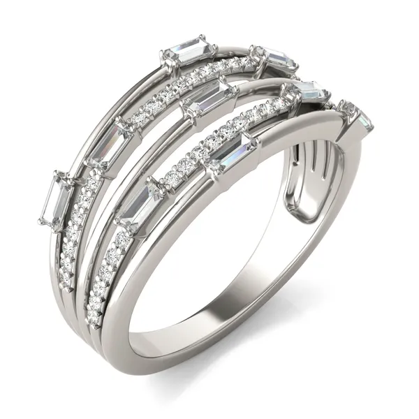 Illusion Stacked Ring