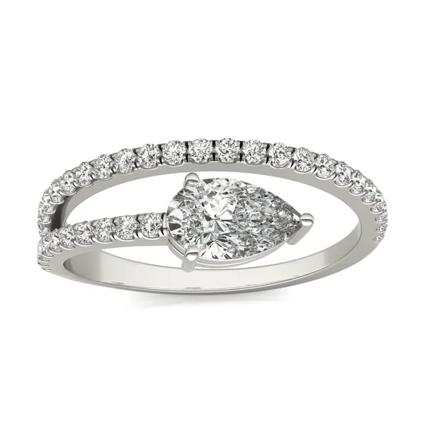 Pear Floating Wrap Ring