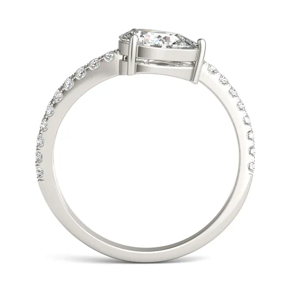 Pear Floating Wrap Ring