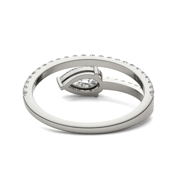Pear Floating Wrap Ring