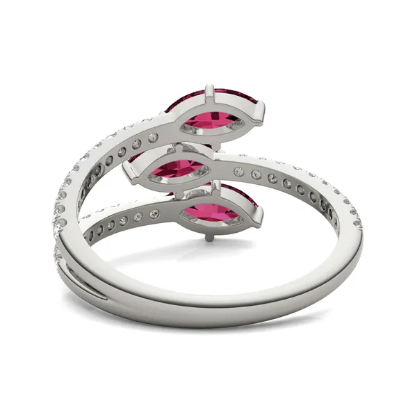 Ruby Tipped Marquise Rea Ring