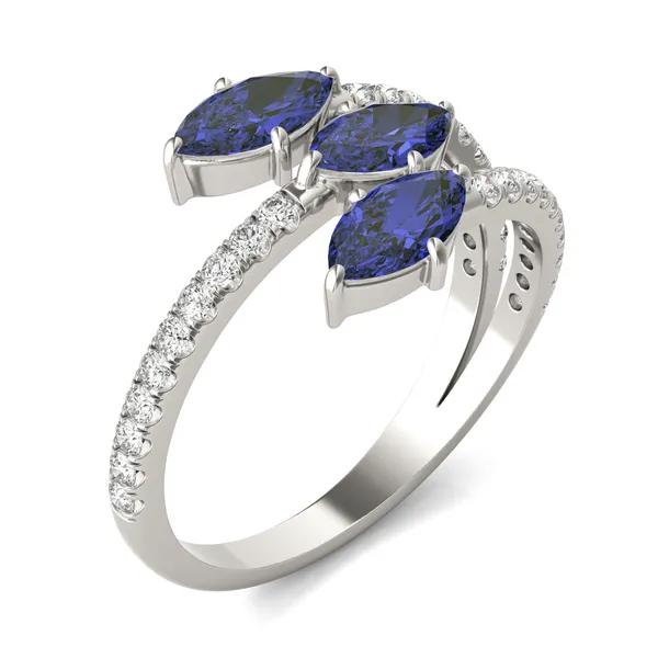 Sapphire Tipped Marquise Rea Ring