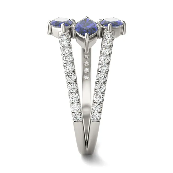 Sapphire Tipped Marquise Rea Ring