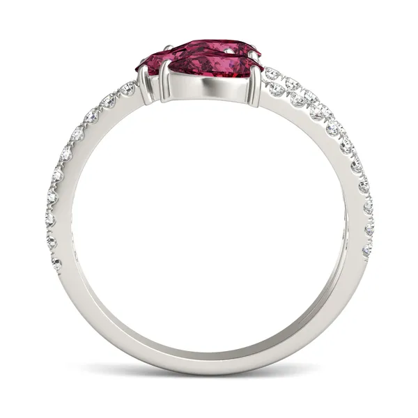 Ruby Tipped Pear Rea Ring