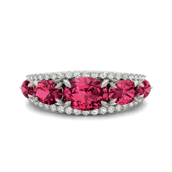 Ruby Victoria Accented Ring