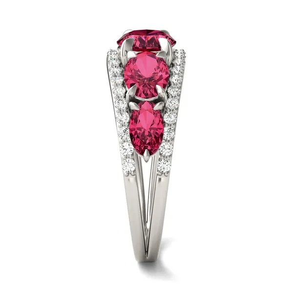 Ruby Victoria Accented Ring