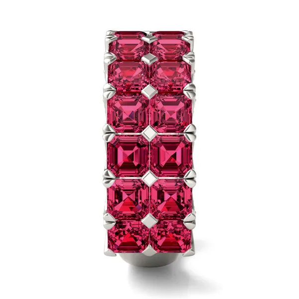 Ruby Double Row Voyager Ring